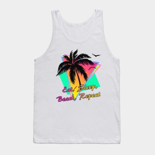 Eat Sleep Beach Repeat Tank Top